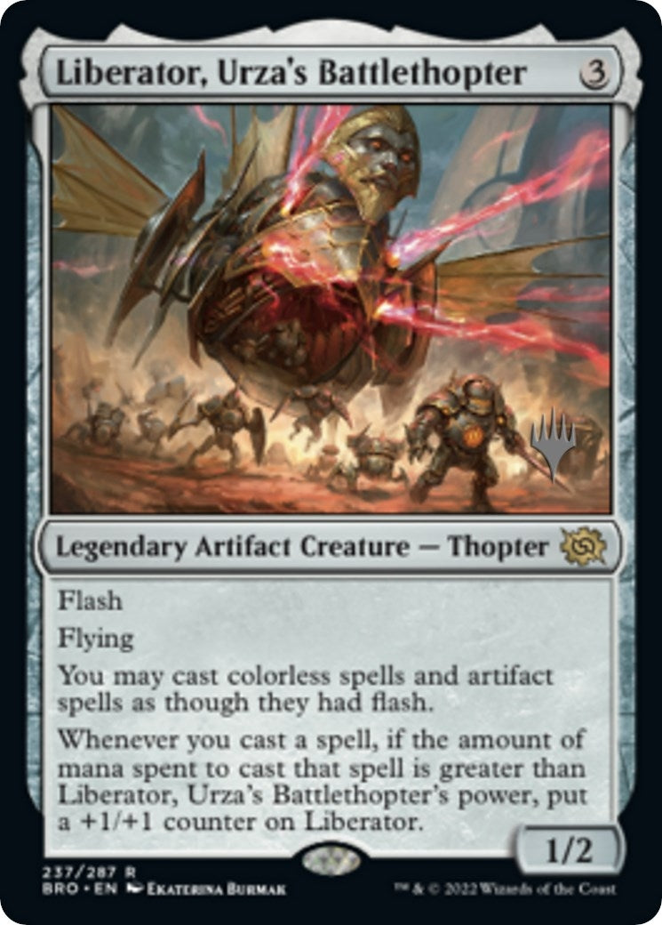 Liberator, Urza's Battlethopter (237) [Promo Pack: The Brothers' War]