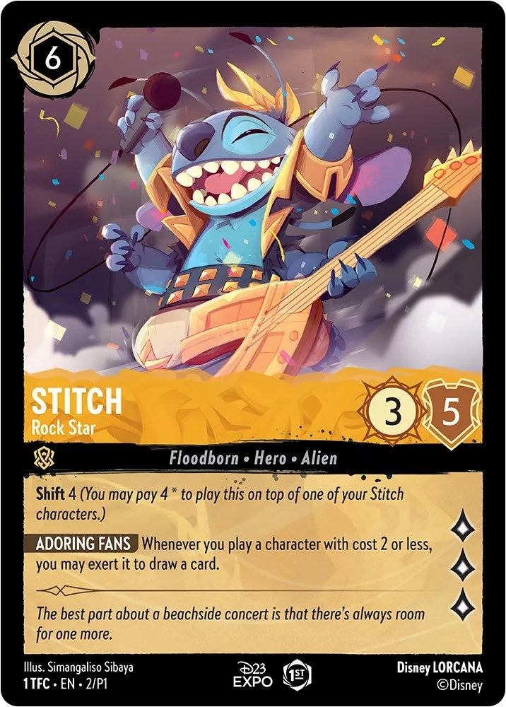 Image for Stitch - Rock Star (2) (D23)