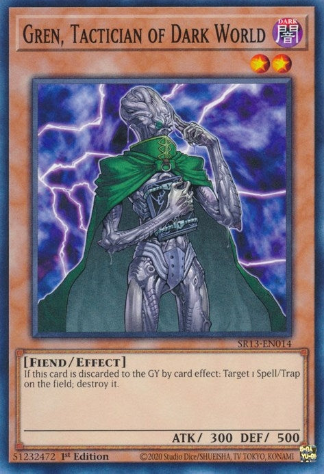 Image for Gren, Tactician of Dark World (13014) (SR13)
