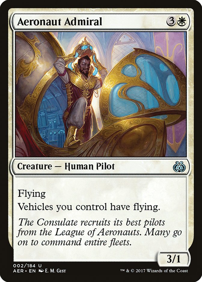 Collection of Aeronaut Admiral [Aether Revolt] in a gallery layout