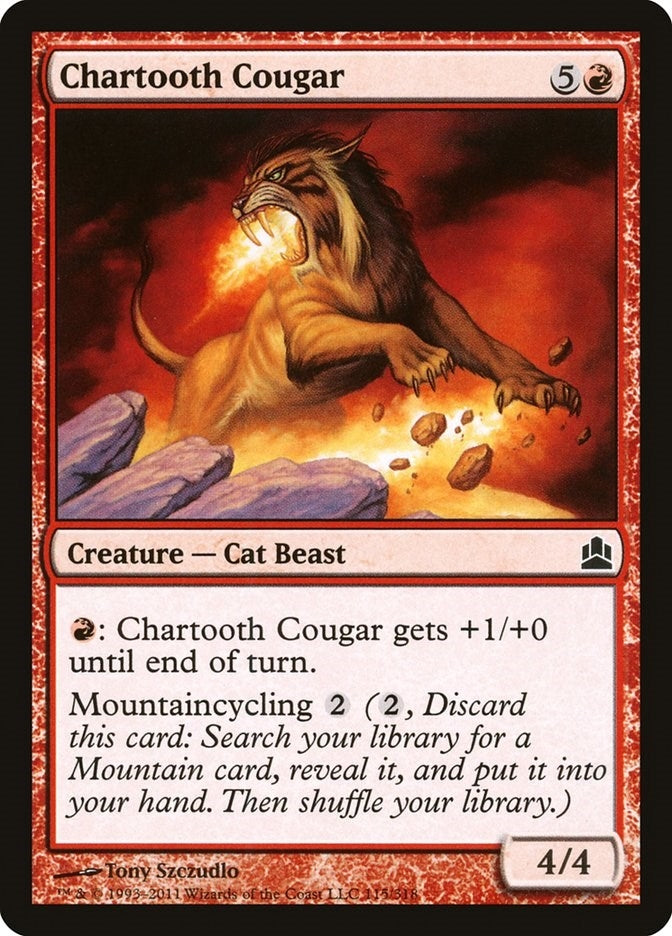 Image for Chartooth Cougar (115) (CMD)