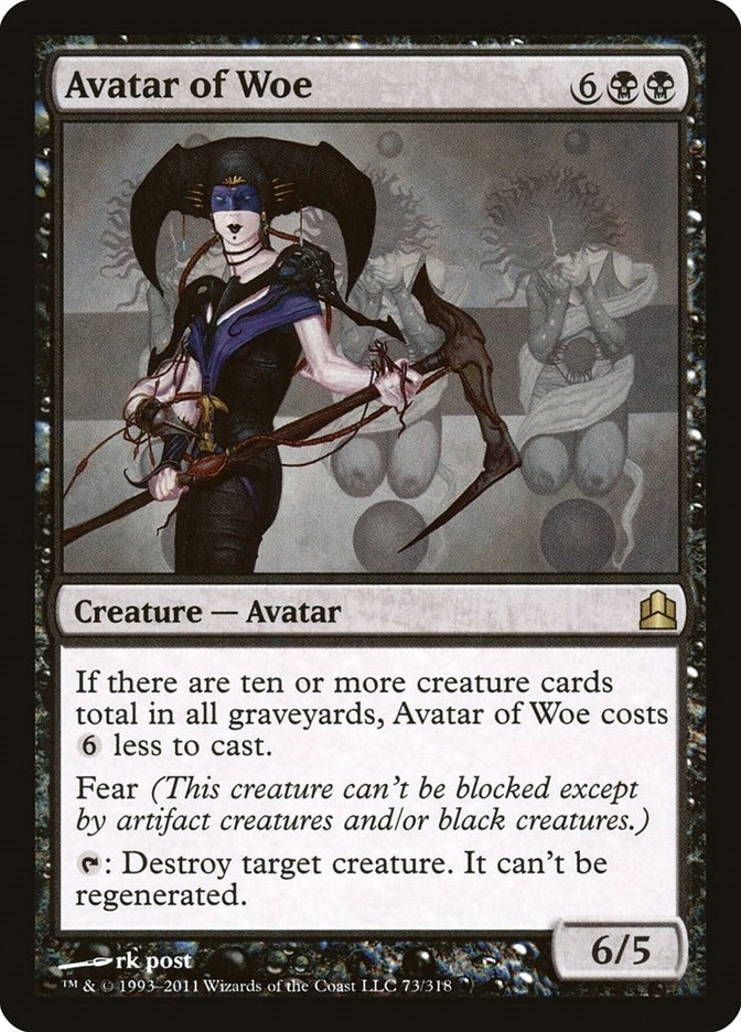 Image for Avatar of Woe (73) (CMD)