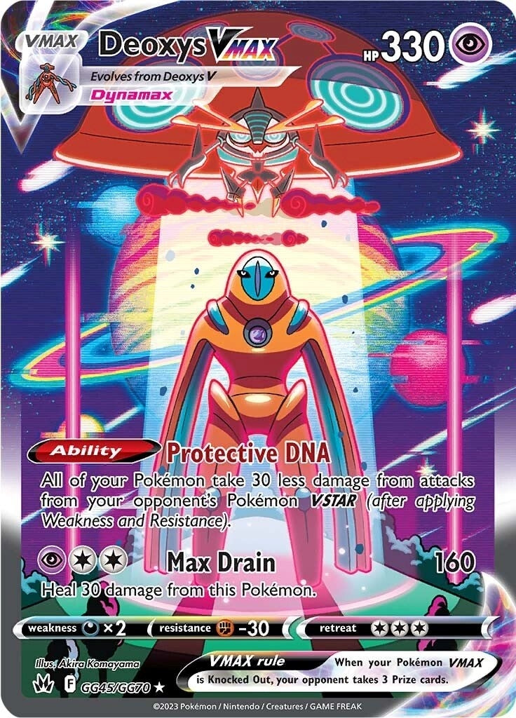 Image for Deoxys VMAX (4570) (CRZ:GG)