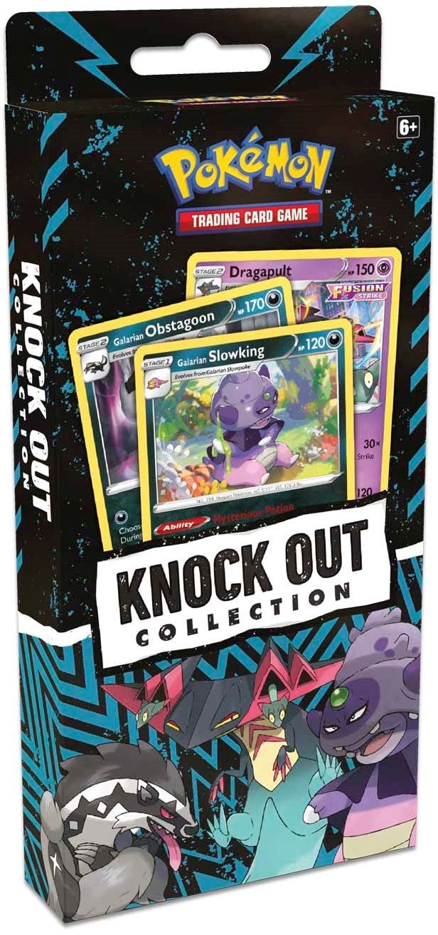 Image for Knock Out Collection [Galarian Slowking, Galarian Obstagoon, and Dragapult] - Pokemon