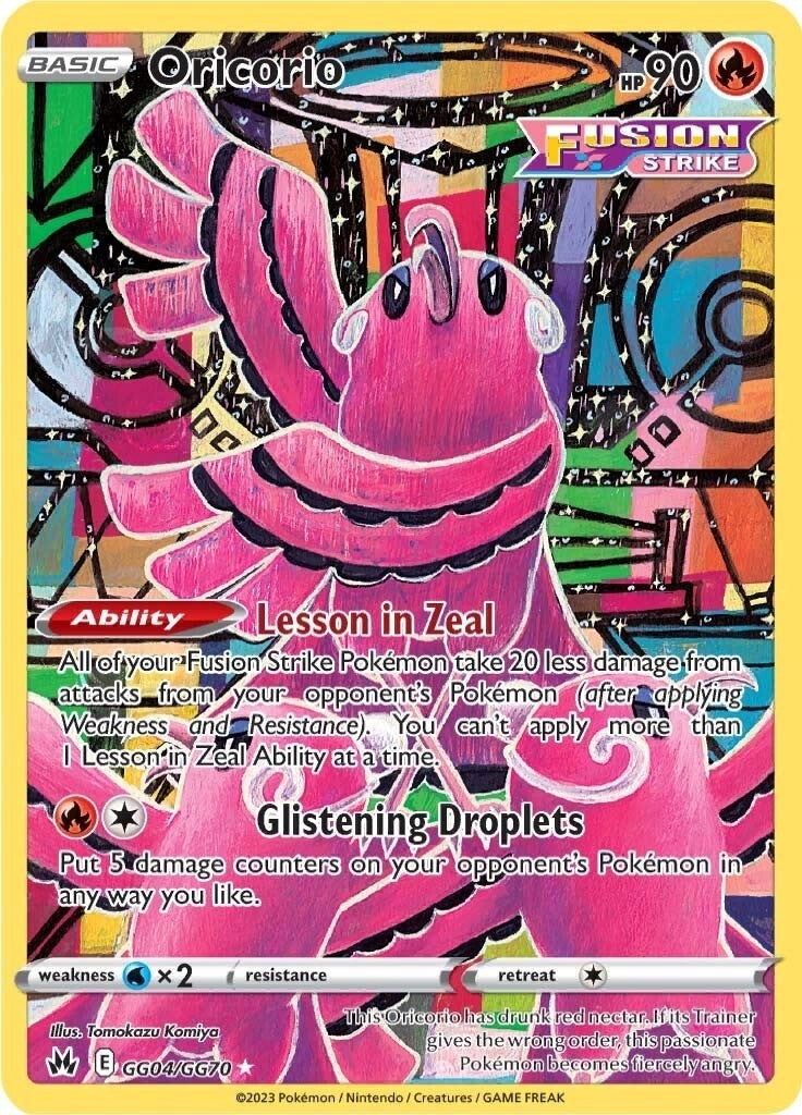Image for Oricorio (470) (CRZ:GG)