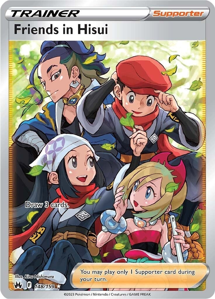 Image for Friends in Hisui (Full Art) (148) (CRZ)