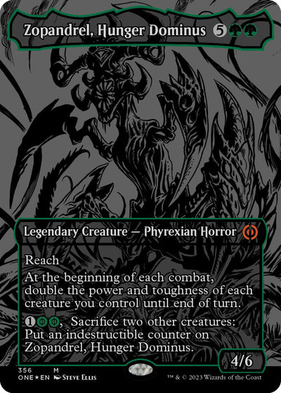 Zopandrel, Hunger Dominus (Oil Slick Raised Foil)
