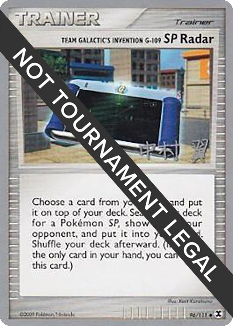 Image for Team Galactic's Invention G-109 SP Radar - 2009 (Tsubasa Nakamura) (96) (WCD)