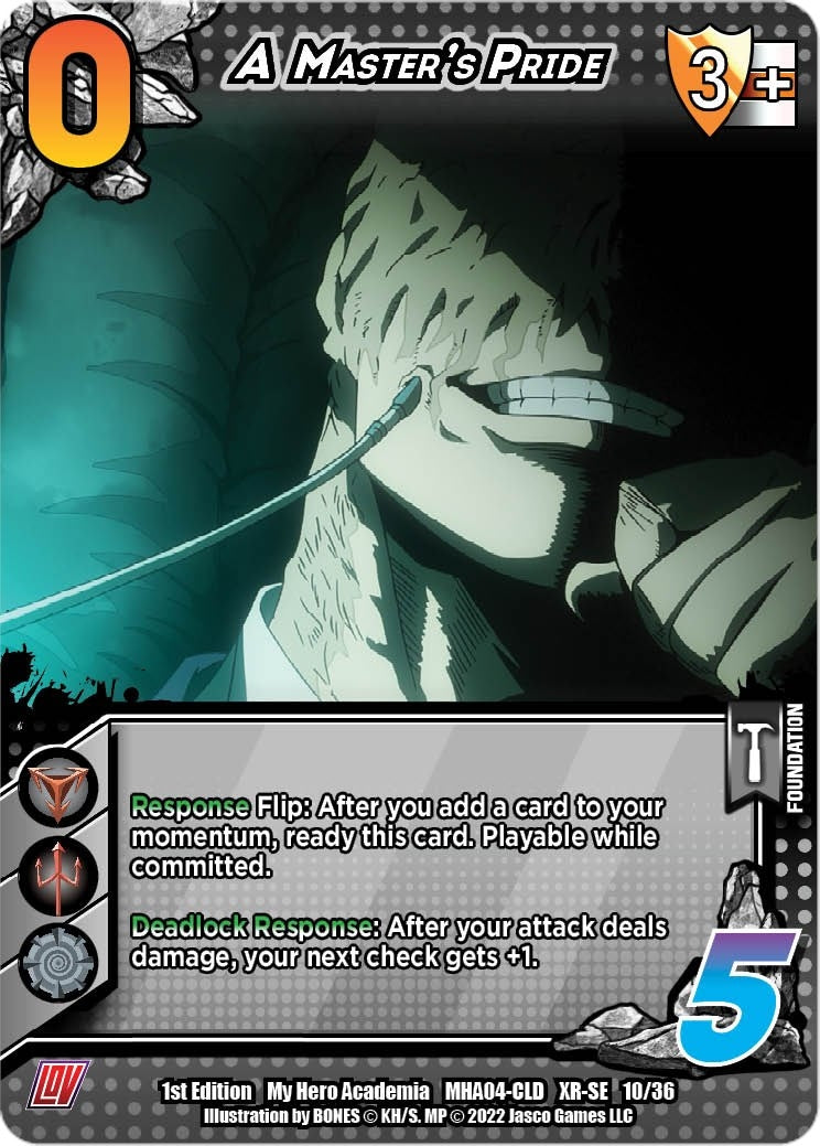 Image for A Master's Pride (XR) (10) (MHA4)