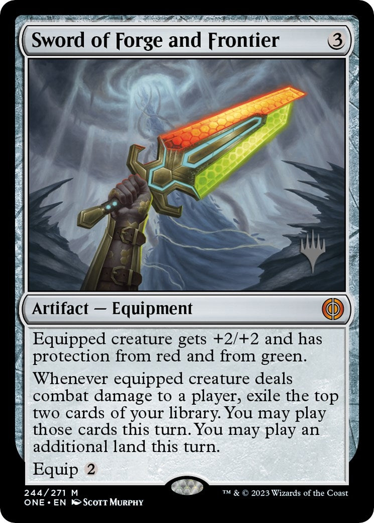 Sword of Forge and Frontier (244) [Promo Pack: Phyrexia: All Will Be One]