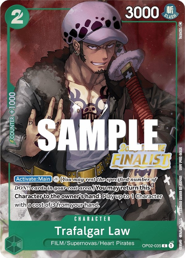 Image for Trafalgar Law (Online Regional 2023) [Finalist] (2035) (OP-PR)