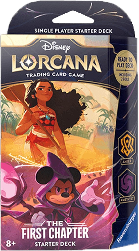 Image for Disney Lorcana: The First Chapter Starter Deck (Amber & Amethyst) [1]