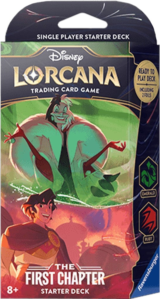 Image for Disney Lorcana: The First Chapter Starter Deck (Emerald & Ruby) [1]