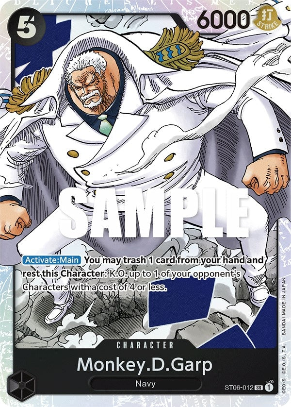 Image for Monkey.D.Garp (6012) (ST-06)