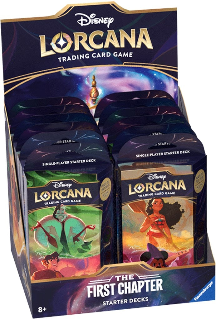 Image for Disney Lorcana: The First Chapter Starter Deck Display [1]