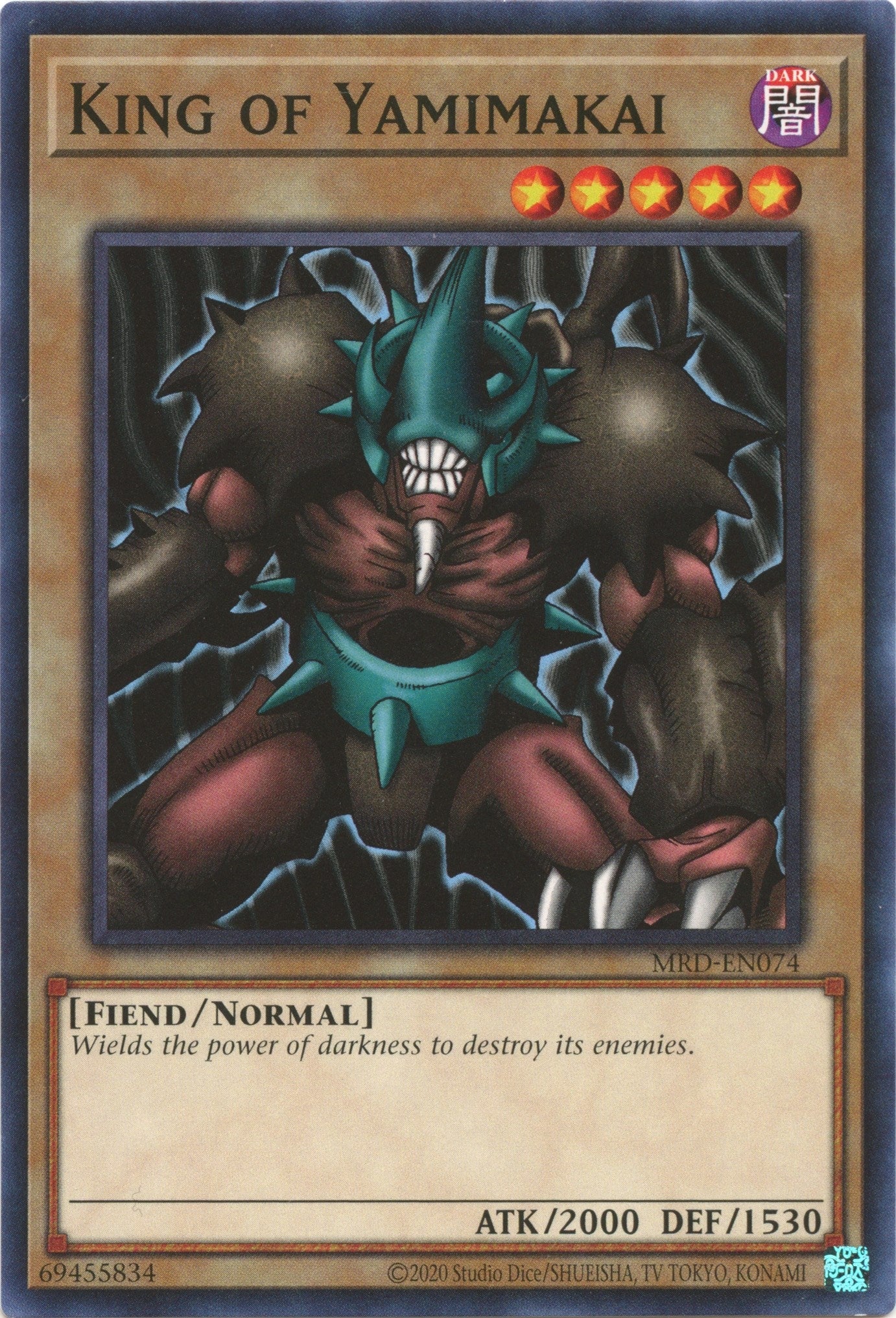 Image for King of Yamimakai (74) (MRD-EN)