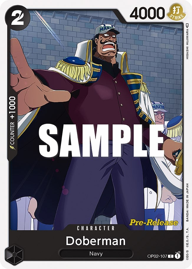 Image for Doberman (2107) (OP02 PRE)
