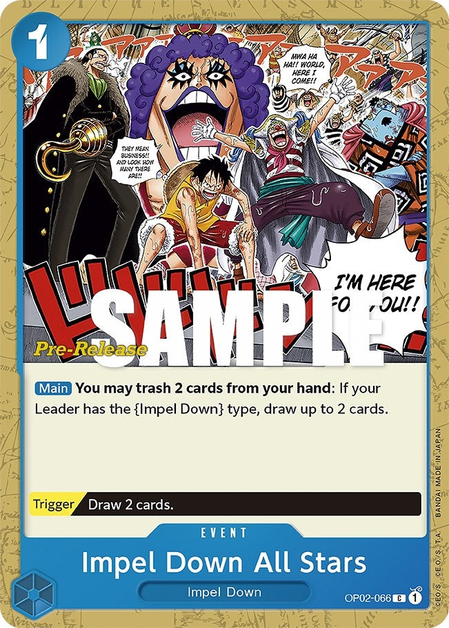 Image for Impel Down All Stars (2066) (OP02 PRE)