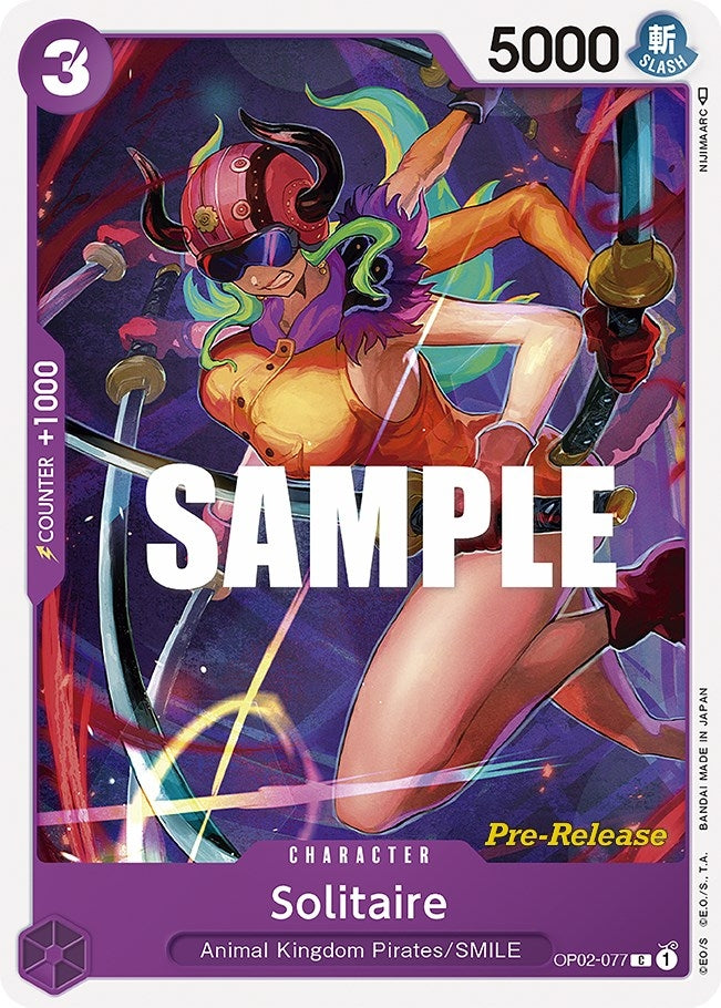 Image for Solitaire (2077) (OP02 PRE)