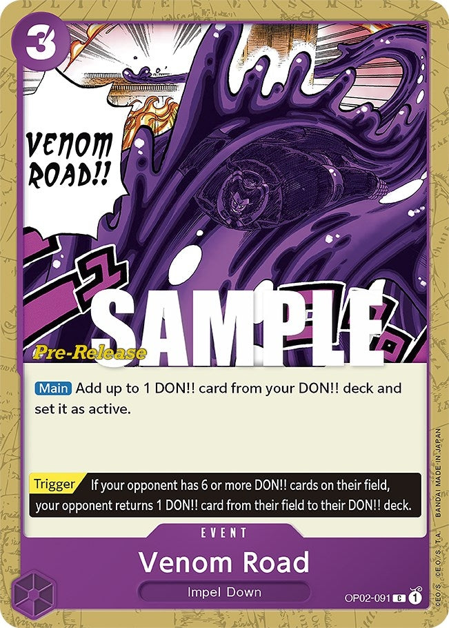 Image for Venom Road (2091) (OP02 PRE)
