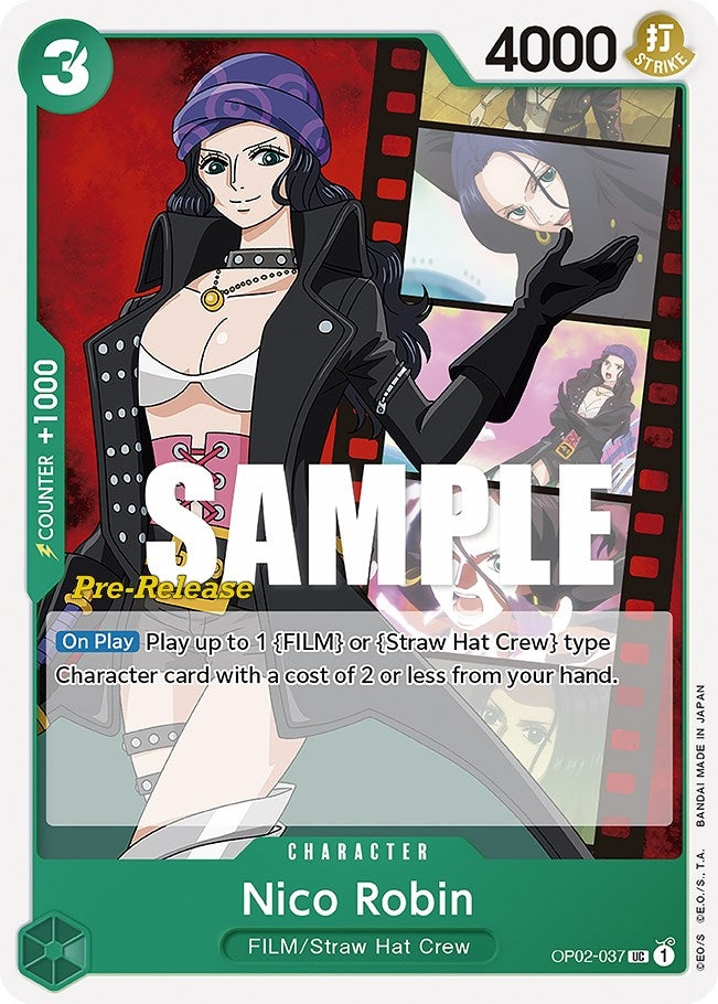 Image for Nico Robin (2037) (OP02 PRE)