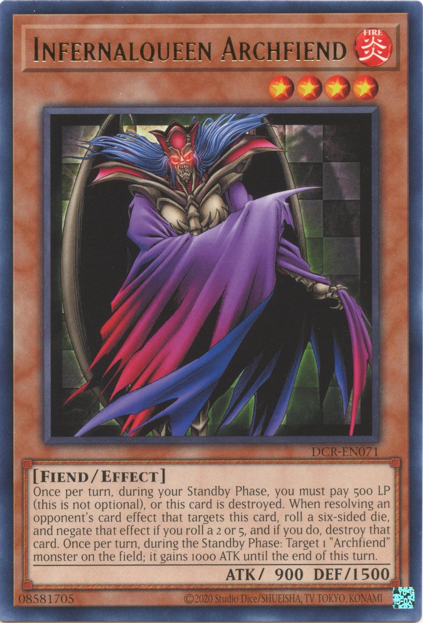 Image for Infernalqueen Archfiend (71) (DCR-EN)