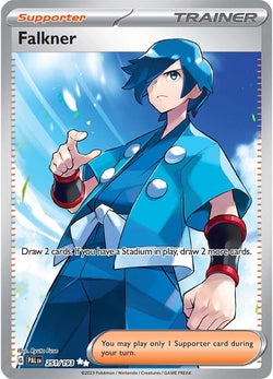 Collection of Falkner (251/193) [Scarlet & Violet: Paldea Evolved] in a gallery layout