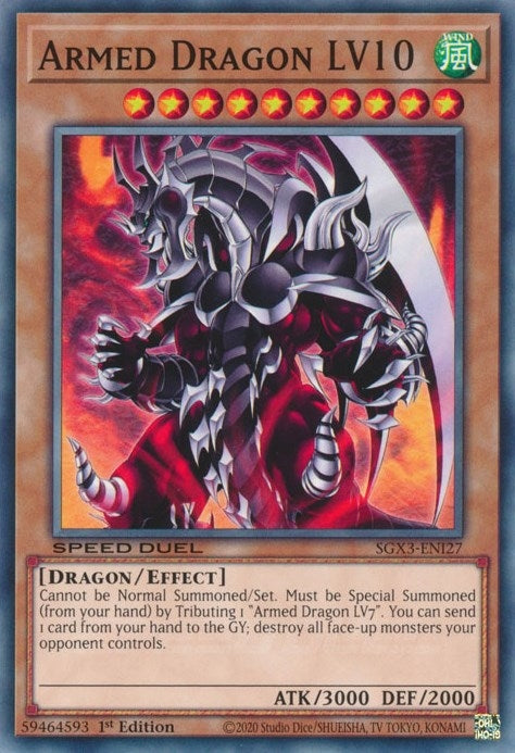 Image for Armed Dragon LV10 (327) (SGX3)