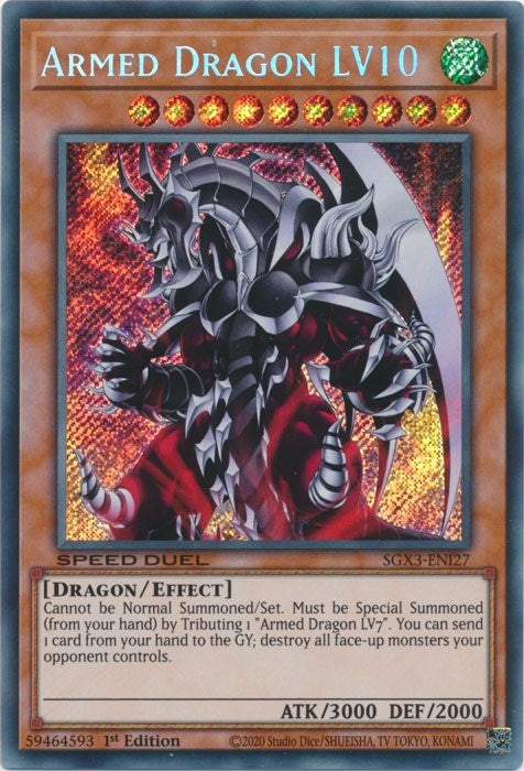 Image for Armed Dragon LV10 (Secret Rare) (327) (SGX3)