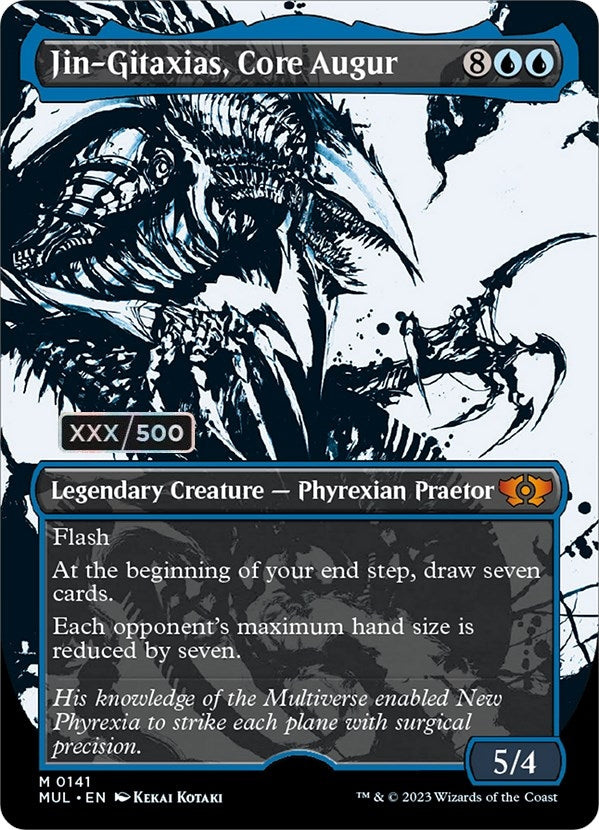 Image for Jin-Gitaxias, Core Augur (Serial Numbered) (141) [March of the Machine: Multiverse Legends]