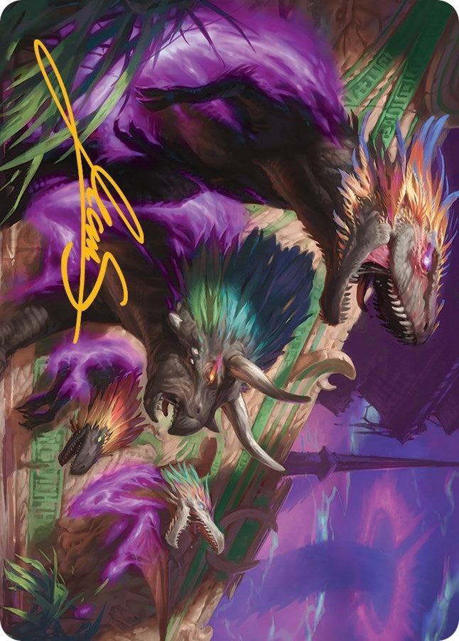 Image for Burning Sun's Fury Art Card (Gold-Stamped Signature) (29) (ASMOM)