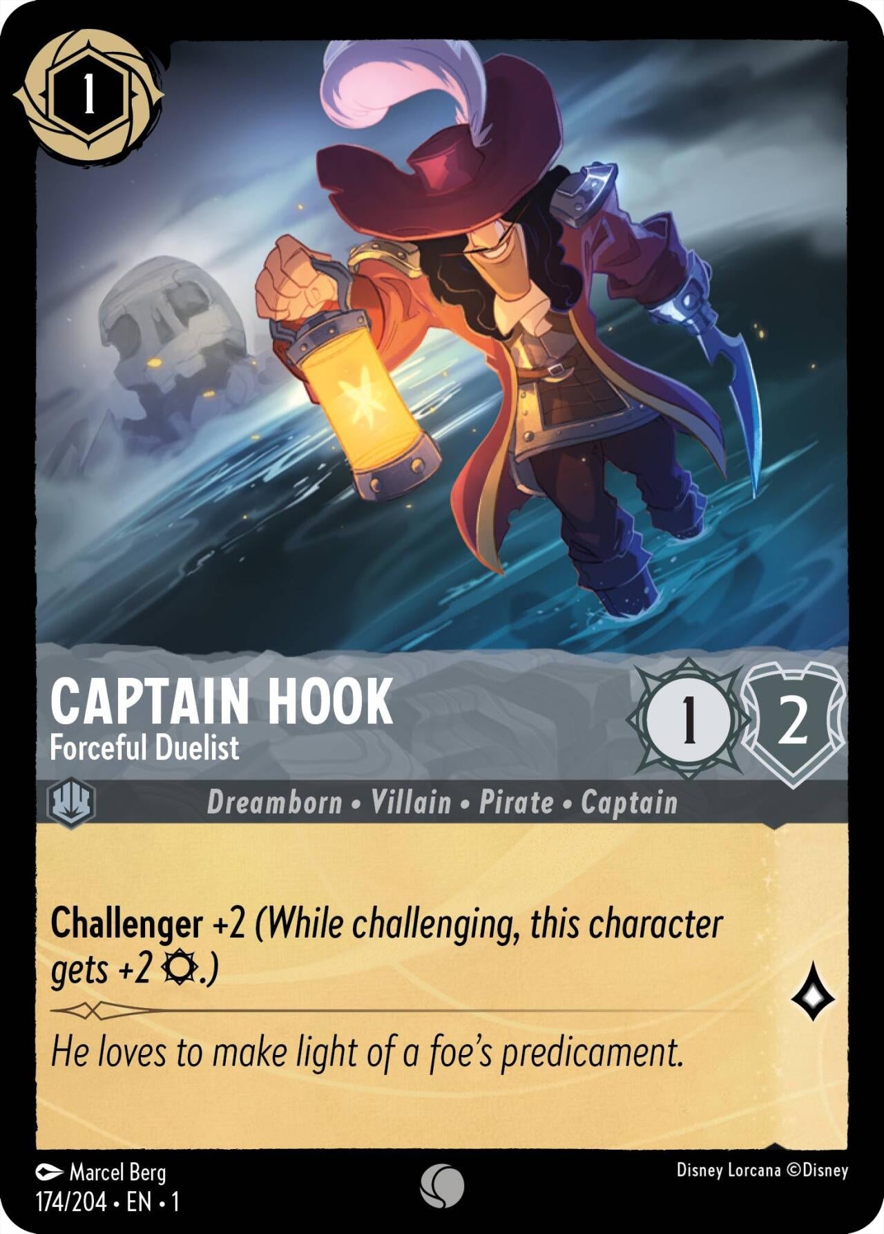 Image for Captain Hook - Forceful Duelist (174) (1)