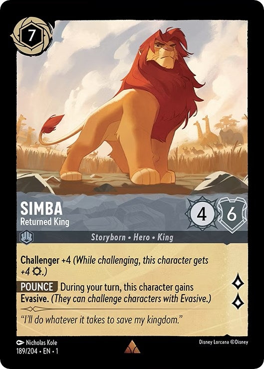 Image for Simba - Returned King (189) (1)