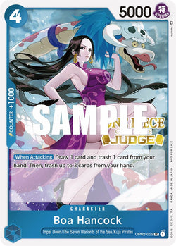 Collection of Boa Hancock (Judge) [One Piece Promotion Cards] in a gallery layout