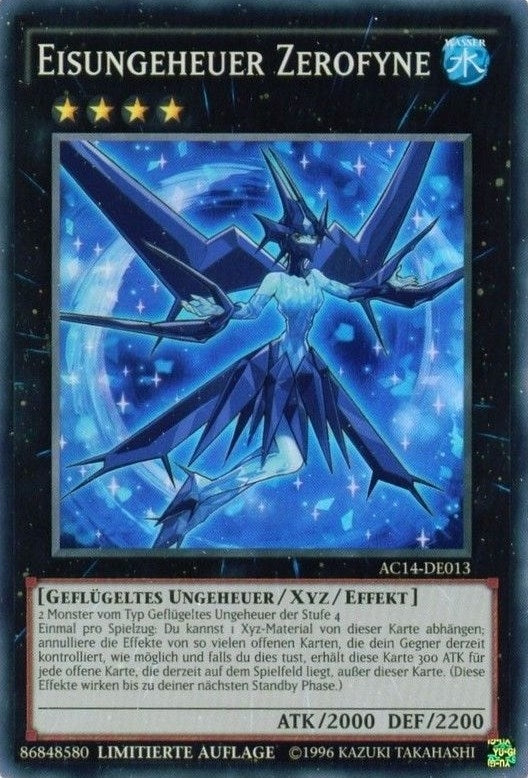 Image for Ice Beast Zerofyne (German) - "Eisungeheuer Zerofyne" (14013) (AC14)