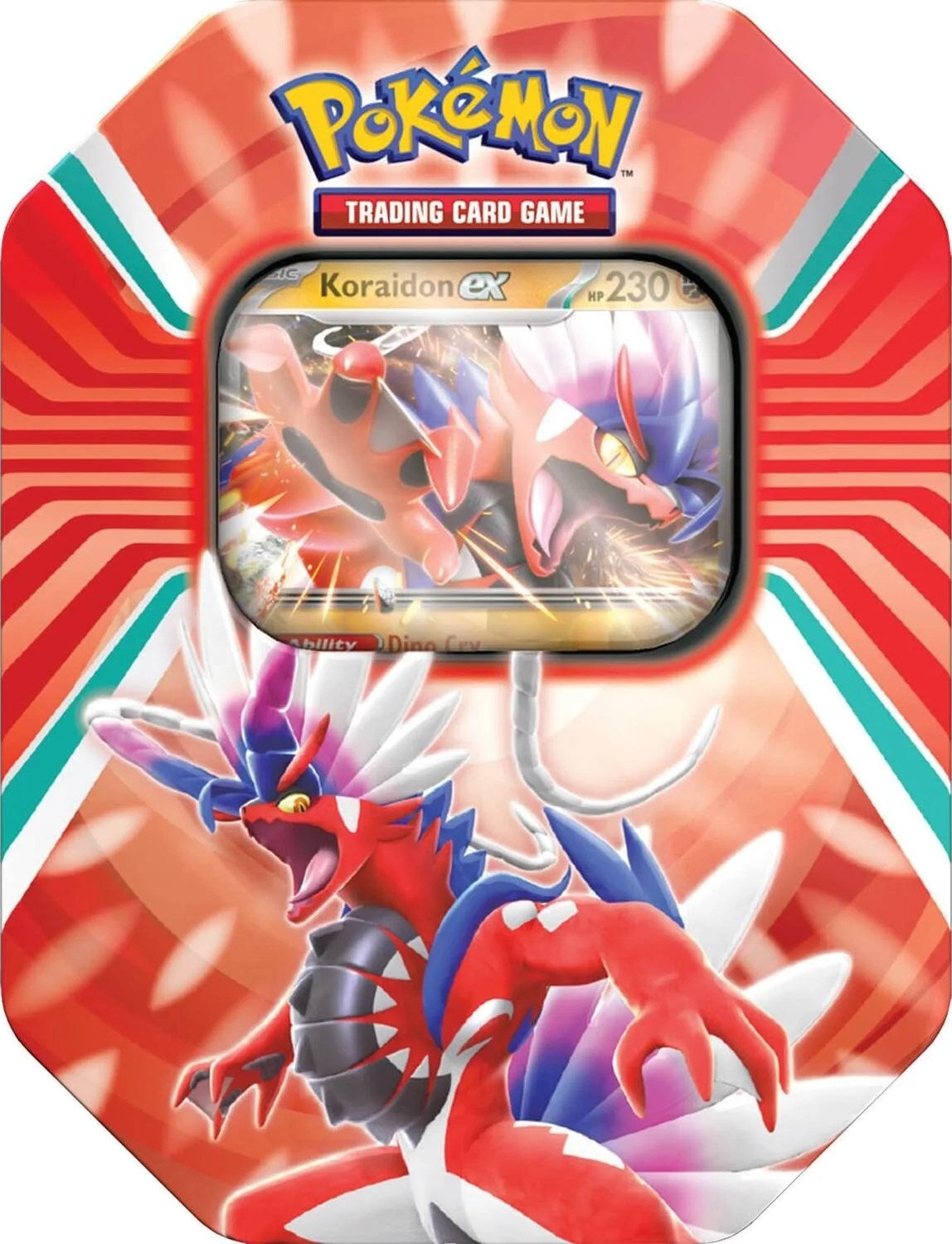 Image for Paldea Legends Tin [Koraidon ex] - Pokemon