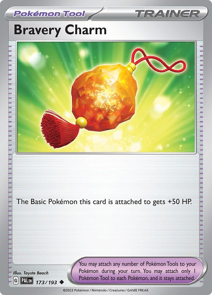 Image for Bravery Charm (173) (PAL)