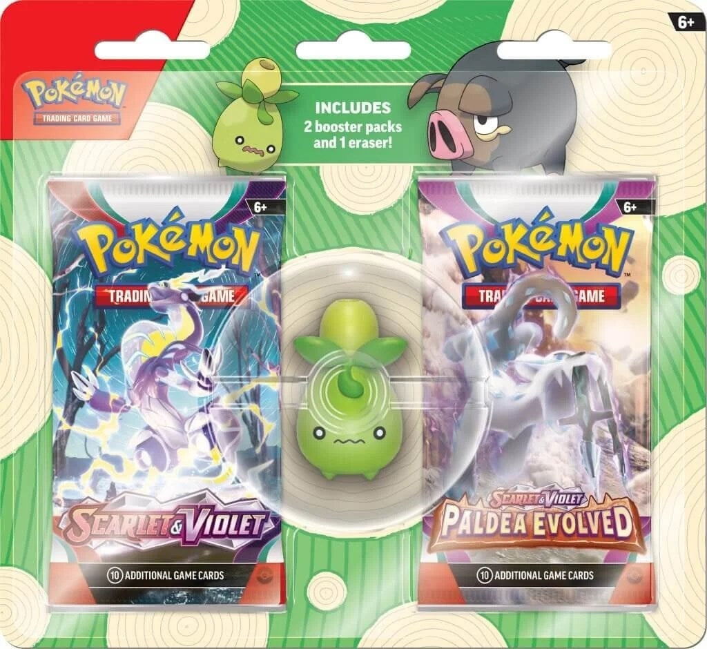 Image for Pokemon TCG: Back to School Eraser Blister [Smoliv] - Pokemon