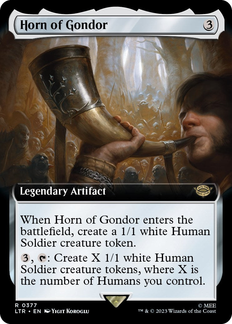 Image for Horn of Gondor (Extended Art) (377) (LTR)