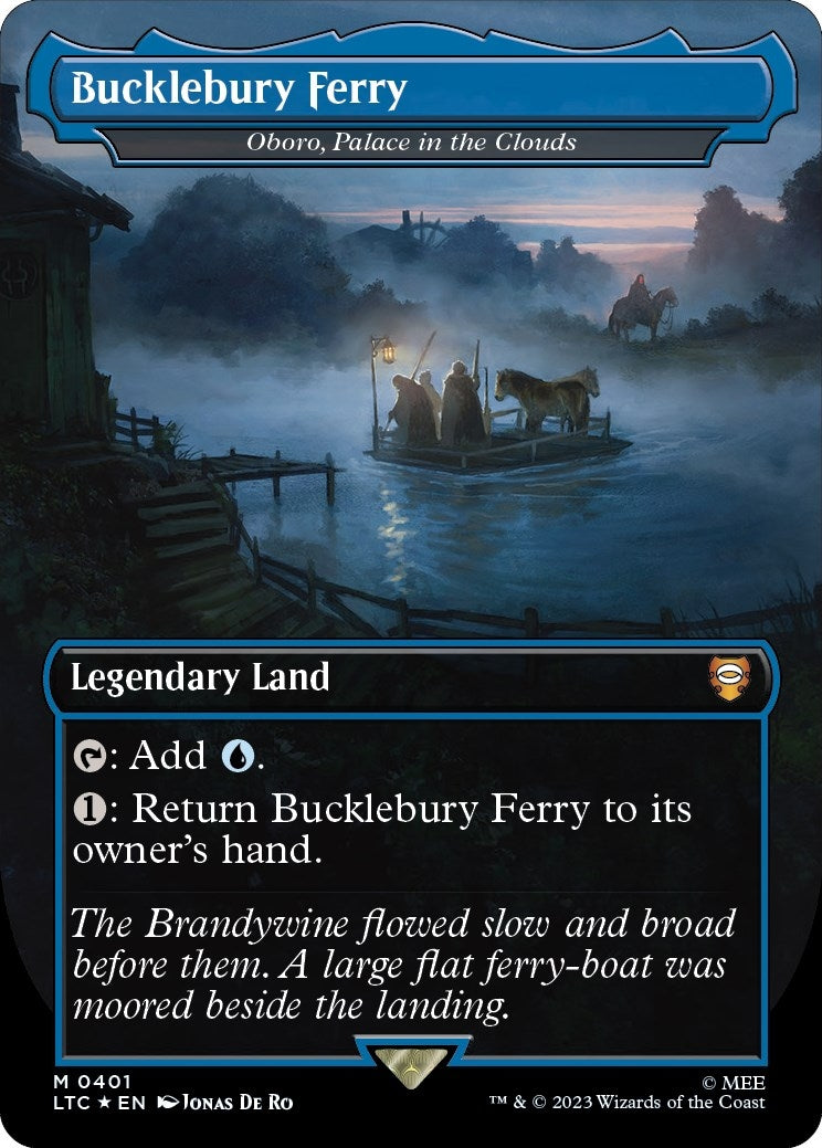 Image for Bucklebury Ferry - Oboro, Palace in the Clouds (Surge Foil) (401) (LTC)