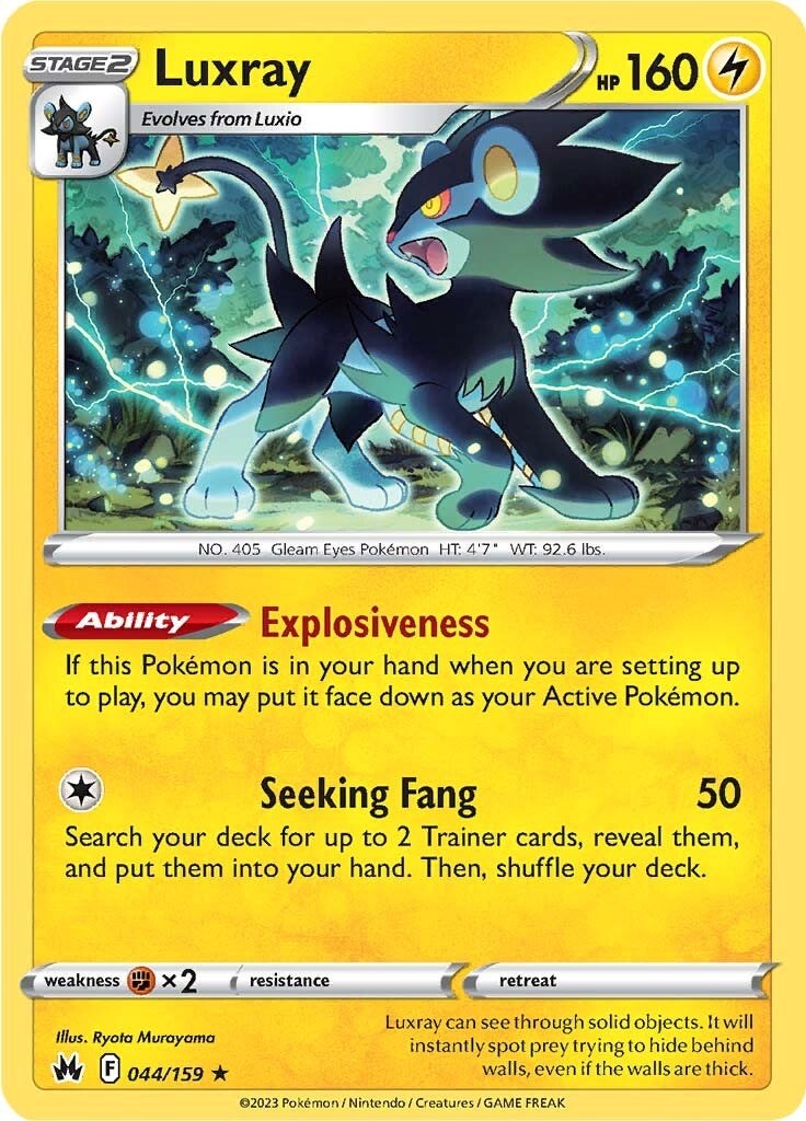 Collection of Luxray (044/159) (44) [Sword & Shield: Crown Zenith] in a gallery layout