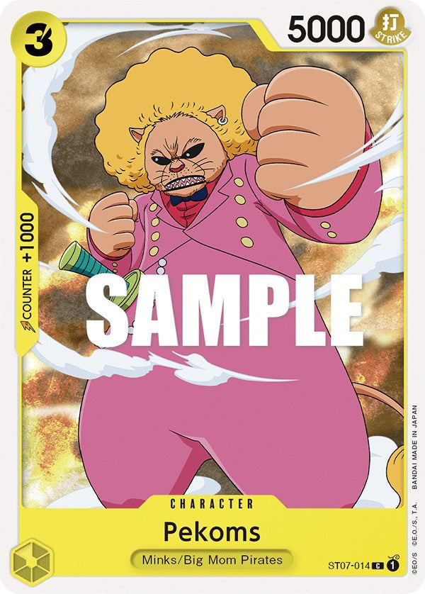 Collection of Pekoms [Starter Deck: Big Mom Pirates] in a gallery layout