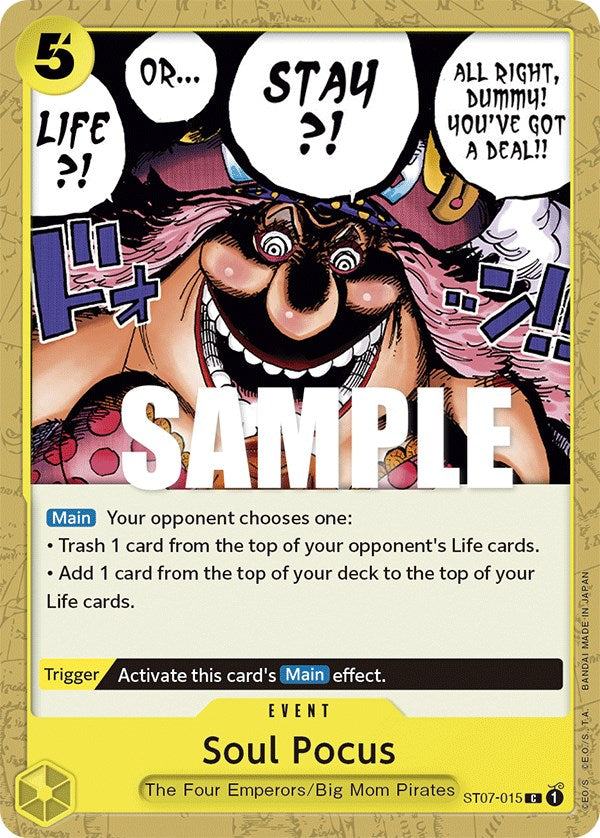 Collection of Soul Pocus [Starter Deck: Big Mom Pirates] in a gallery layout