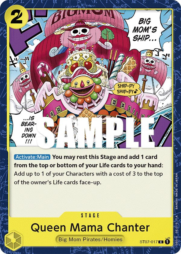 Collection of Queen Mama Chanter [Starter Deck: Big Mom Pirates] in a gallery layout