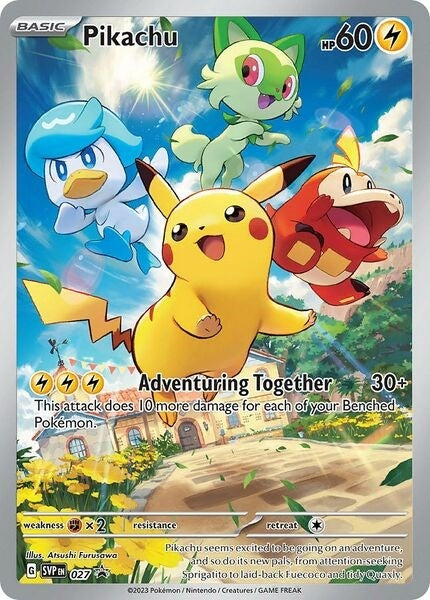 Image for Pikachu - 027 (27) (SVP)