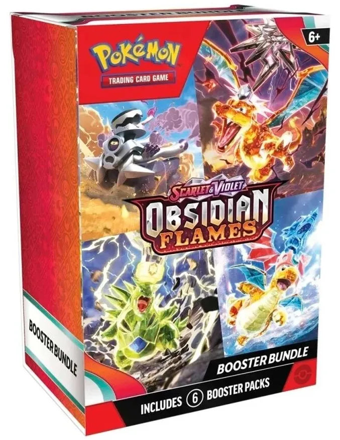 Pokemon TCG: Scarlet & Violet - Obsidian Flames Booster Bundle (6 Packs)