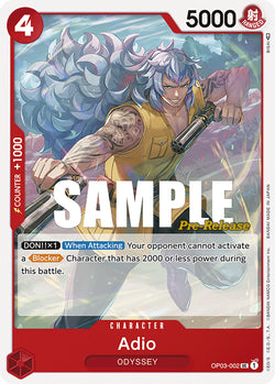 Collection of Adio [Pillars of Strength Pre-Release Cards] in a gallery layout