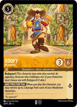 Collection of Goofy - Musketeer (12) [Promo Cards] in a gallery layout