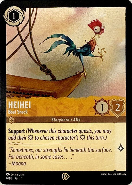 Collection of Heihei (9) [Promo Cards] in a gallery layout