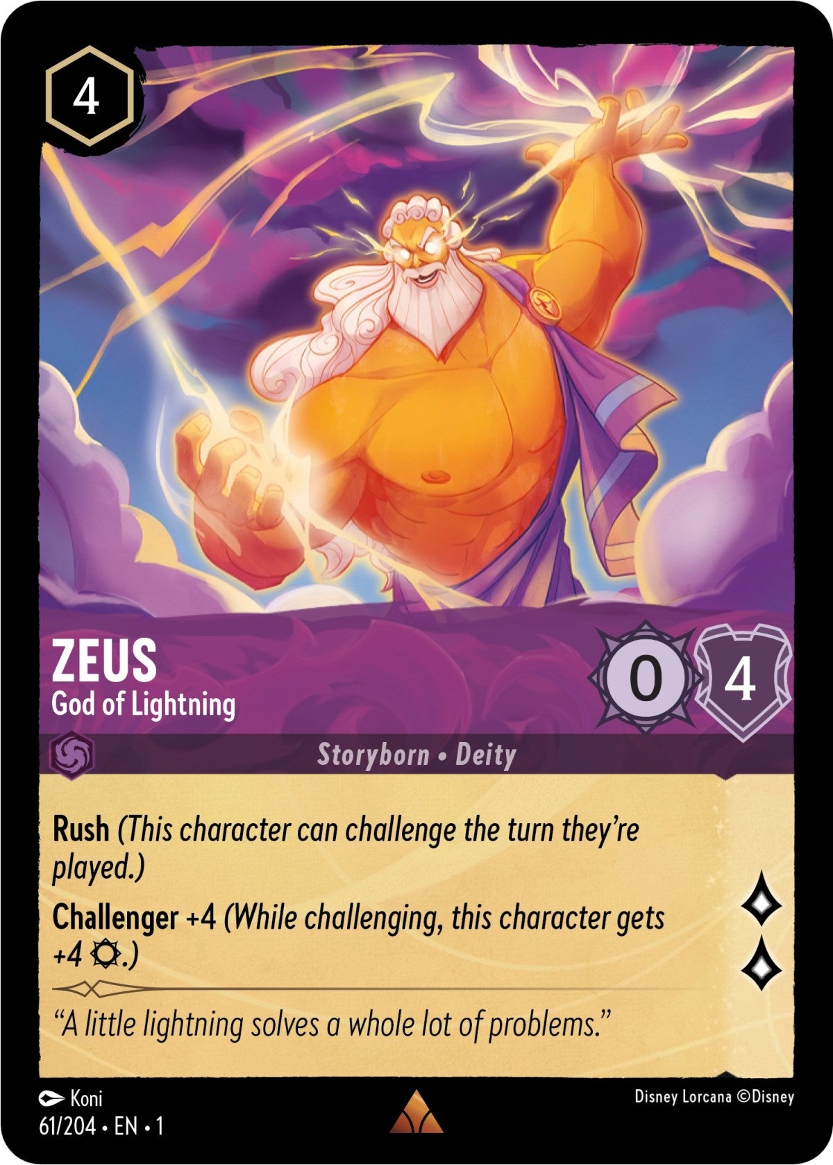 Image for Zeus - God of Lightning (61) (1)